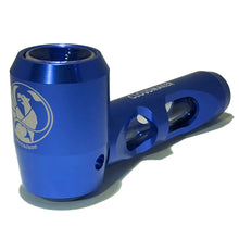 MonaJane CloudMaker - Glass & Aircraft-Grade Aluminum Steamroller Pipe (BLUE)