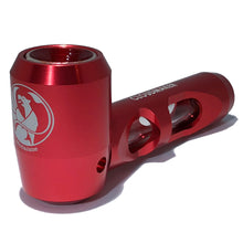 MonaJane CloudMaker - Glass & Aircraft-Grade Aluminum Steamroller Pipe (RED)