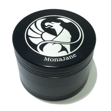 MonaJane Crusher - Aluminum Alloy Herb Grinder with Pollen Catcher & Diamond-Cut Teeth