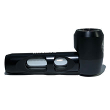 MonaJane CloudMaker - Glass & Aircraft-Grade Aluminum Steamroller Pipe (BLACK)