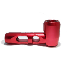 MonaJane CloudMaker - Glass & Aircraft-Grade Aluminum Steamroller Pipe (RED)