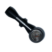 MonaJane CloudMaker - Glass & Aircraft-Grade Aluminum Steamroller Pipe (BLACK)