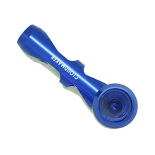 MonaJane CloudMaker - Glass & Aircraft-Grade Aluminum Steamroller Pipe (BLUE)