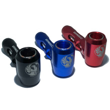 MonaJane CloudMaker - Glass & Aircraft-Grade Aluminum Steamroller Pipe (BLACK)